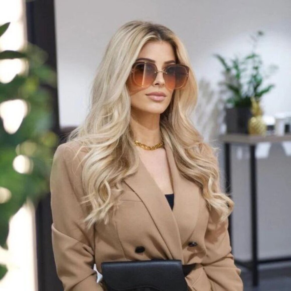NEW DIOR ULTRADIOR SU B0E0 GOLD WOMEN SUNGLASSES DIOR